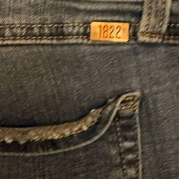 1822 Denim Classic Women's Size 12 Blue Jeans - Picture 4 of 4
